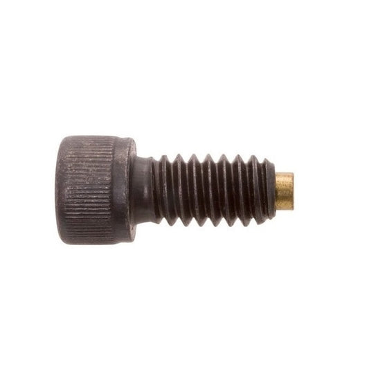 Screw 1/4-20 UNC x 25.4 mm Alloy Steel - Cap Socket Brass Tipped - MBA  (Pack of 1)