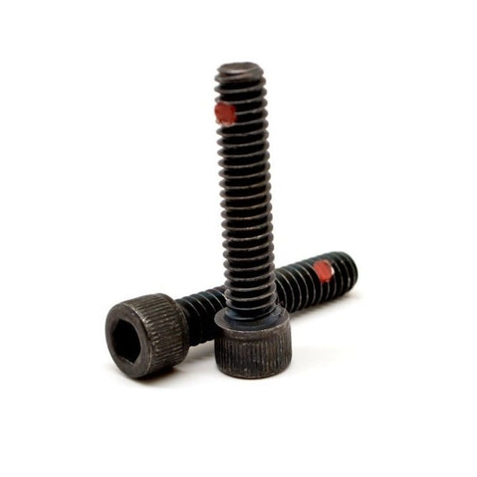 Screw 10-24 UNC x 25.4 mm Alloy Steel - Cap Socket Nylon Locking - MBA  (Pack of 2)