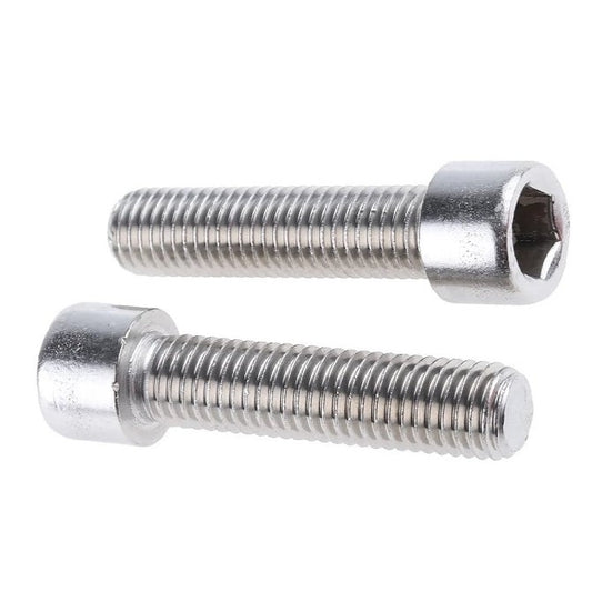 Screw    M10 x 45 mm  -  Stainless 316 - A4 - Cap Socket - MBA  (Pack of 5)