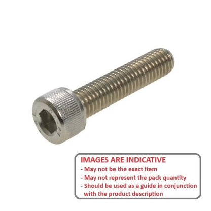 Screw    M4 x 15 mm  -  Titanium CP Grade 1 - Cap Socket - MBA  (Pack of 10)