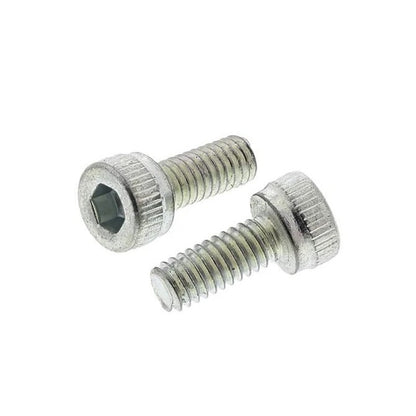 Screw 8-32 UNC x 9.5 mm Zinc Plated Steel - Cap Socket - MBA  (Pack of 50)