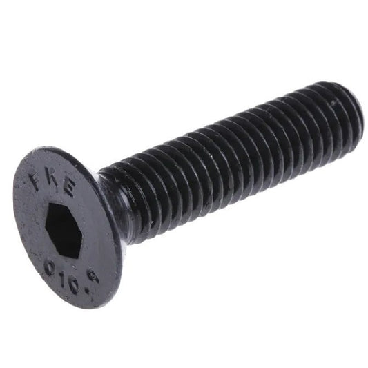 Screw    M10 x 35 mm  -  High Tensile Steel Black Oxide - Countersunk Socket - MBA  (Pack of 50)