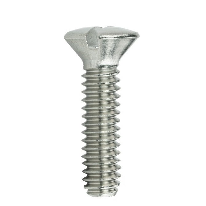 Screw    M5 x 16 mm  -  304 Stainless - Countersunk Oval Top Philips - MBA  (Pack of 45)