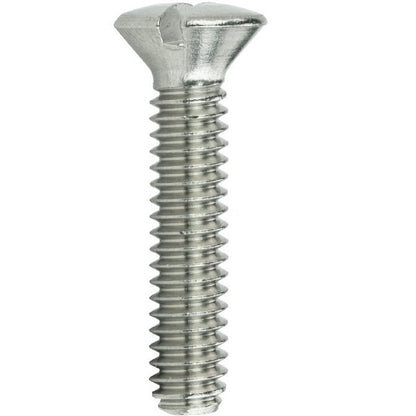 Screw    M3 x 16 mm 304 Stainless - Countersunk Oval Top Philips - MBA  (Pack of 50)