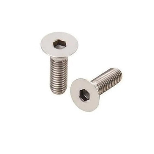 Screw    M12 x 25 mm  -  304 Stainless - Countersunk Socket - MBA  (Pack of 50)