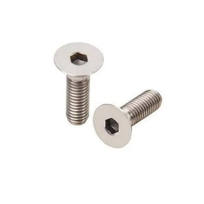 Screw 6-32 UNC x 4.8 mm 304 Stainless - Countersunk Socket - MBA  (Pack of 100)