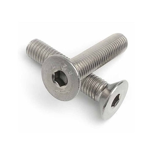Screw    M10 x 40 mm  -  316 Stainless - Countersunk Socket - MBA  (Pack of 50)