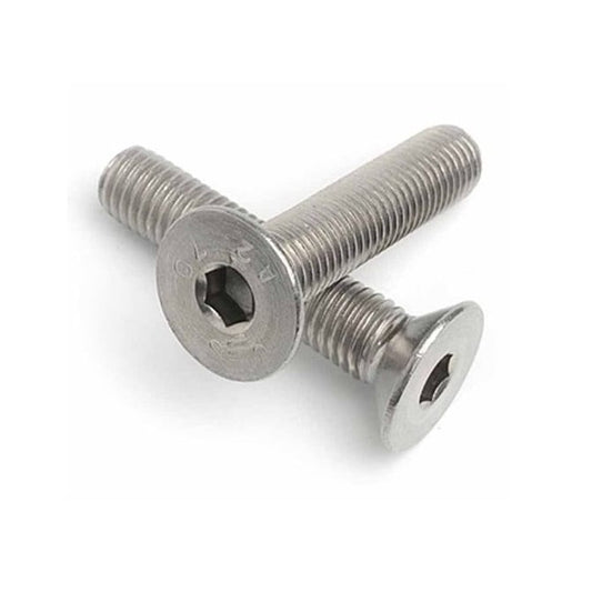 Screw    M12 x 40 mm  -  316 Stainless - Countersunk Socket - MBA  (Pack of 50)