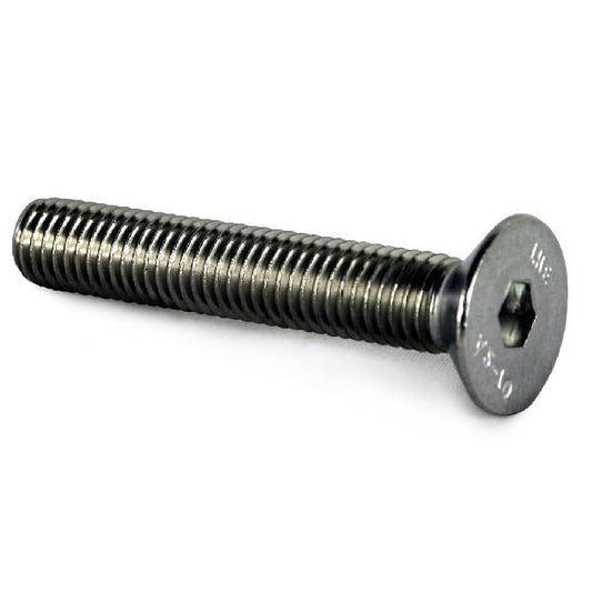 Screw    M8 x 40 mm  -  316 Stainless - Countersunk Socket - MBA  (Pack of 50)