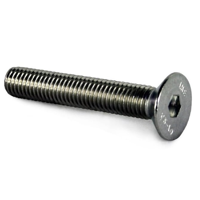 Screw    M12 x 130 mm  -  304 Stainless - Countersunk Socket - MBA  (Pack of 25)
