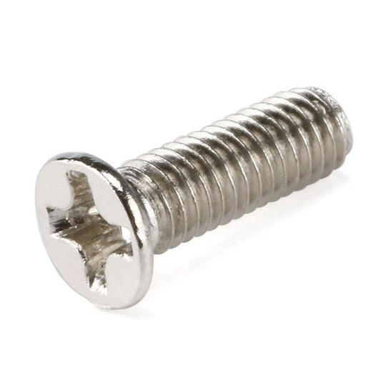 Screw    4-40 UNC x 7.9 mm  -  304 Stainless - Countersunk Philips - MBA  (Pack of 100)
