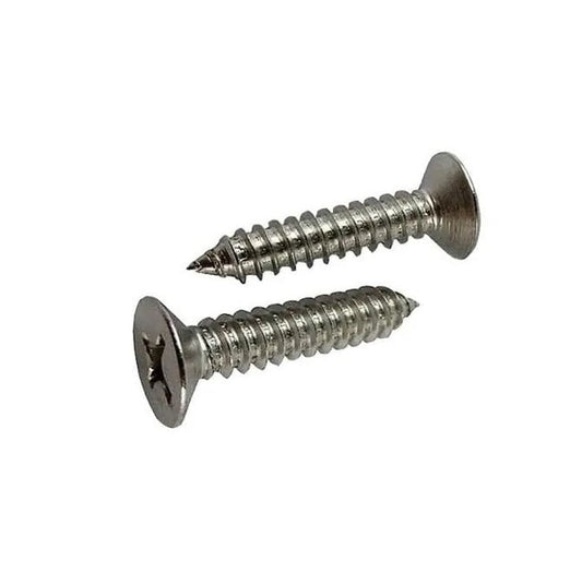 Self Tapping Screw    2.85 x 9.5 mm 304 Stainless - Countersunk Philips - MBA  (Pack of 20)