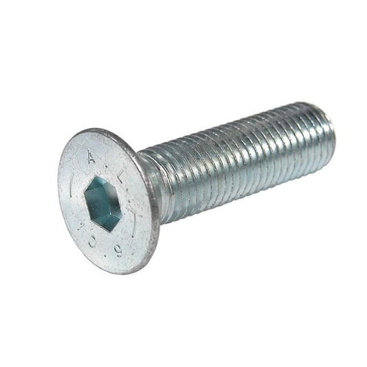 Screw    M10 x 45 mm  -  Zinc Plated Steel - Countersunk Socket - MBA  (Pack of 50)