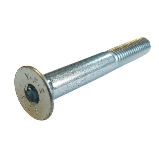 Screw    M10 x 120 mm  -  Zinc Plated Steel - Countersunk Socket - MBA  (Pack of 50)