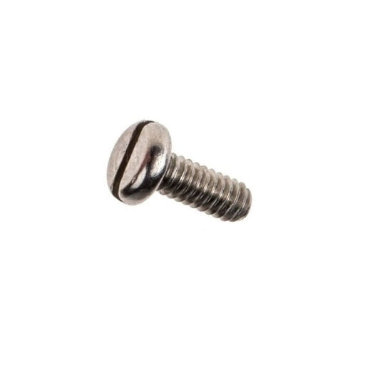 Screw    M3 x 6 mm  -  303 Stainless - Pan Head Slotted - MBA  (Pack of 90)