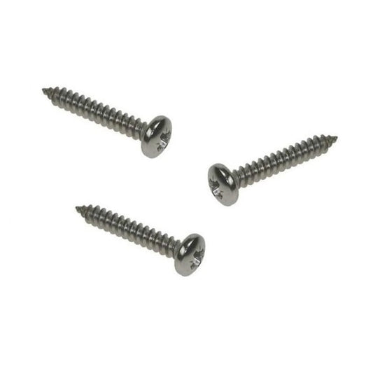 Self Tapping Screw    5.4 x 15.9 mm  -  316 Stainless - Pan Head Philips - MBA  (Pack of 50)