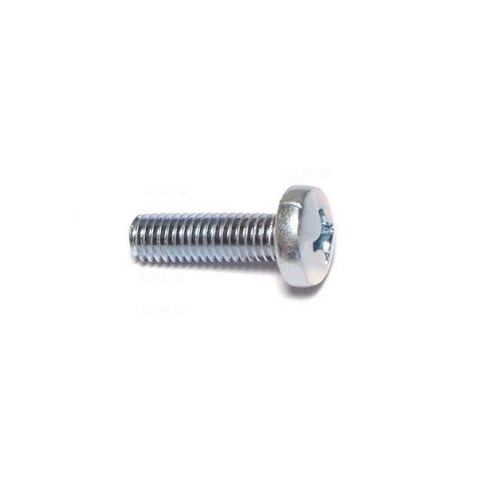 Screw 1/4-20 BSW x 12.7 mm Zinc Plated Steel - Pan Head Philips - MBA  (Pack of 20)