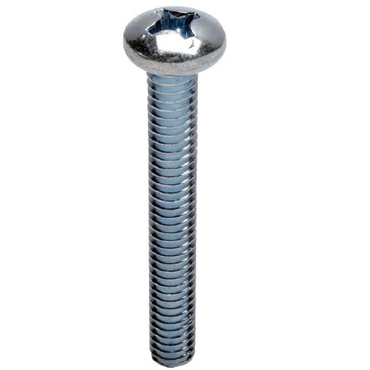 Screw 8-32 UNC x 38.1 mm Zinc Plated Steel - Pan Head Philips - MBA  (Pack of 50)