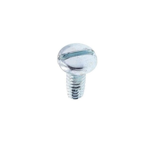 Screw    M3.5 x 6 mm  -  Zinc Plated Steel - Pan Head Slotted - MBA  (Pack of 100)