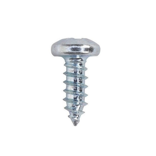 Self Tapping Screw    6.35 x 12.7 mm Zinc Plated Steel - Pan Head Philips - MBA  (Pack of 100)