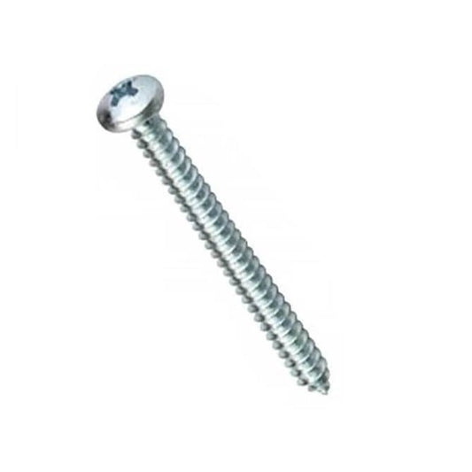 Self Tapping Screw    4.76 x 50.8 mm Zinc Plated Steel - Pan Head Philips - MBA  (Pack of 100)