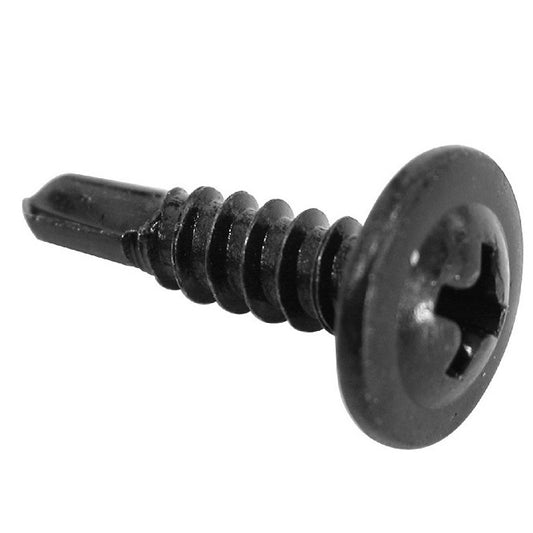Screw    6-20 - x 9.525 mm  -  Steel - Self Drilling Pan Head - MBA  (Pack of 50)