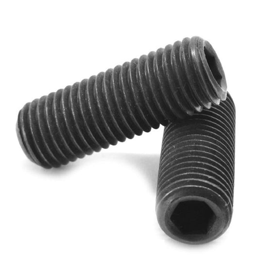 Socket Set Grub Screw 7/16-14 UNC x 76.2 mm Hardened Steel GD14.9 - Cup Point DIN916 - MBA  (Pack of 50)