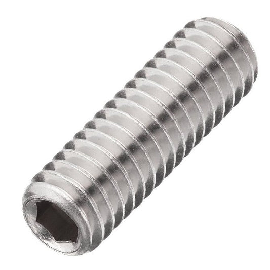 Socket Set Grub Screw 7/16-14 UNC x 19.1 mm Hardened Carbon Steel - Cup Point DIN916 - MBA  (Pack of 50)