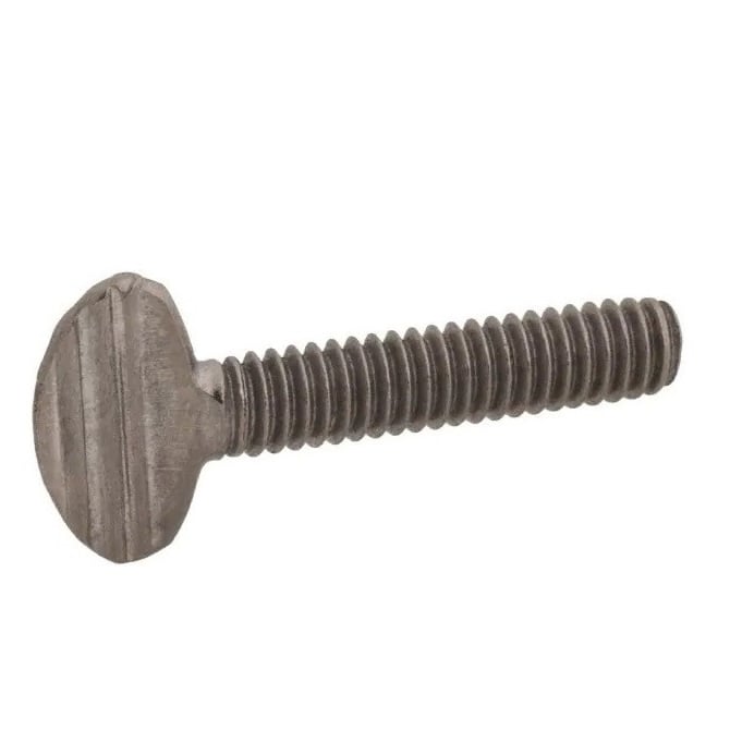 Thumb Screw 5/16-18 UNC x 38.1 mm Malleable Iron - Flat Key Head - MBA  (Pack of 1)
