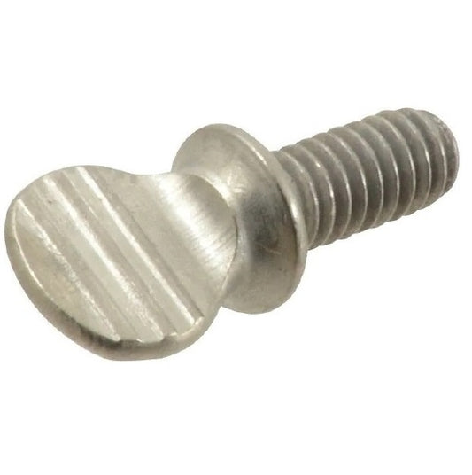 Thumb Screw 1/2-13 UNC x 19.05 mm Malleable Iron - Flat Key Head Washer Face - MBA  (Pack of 50)
