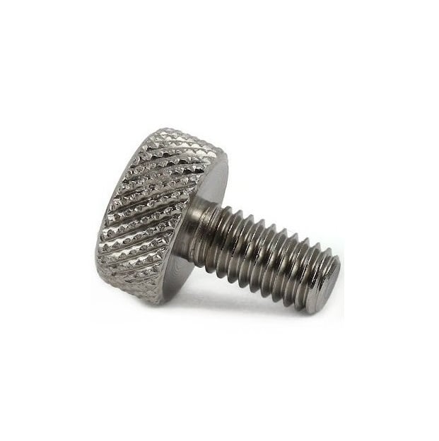 Thumb Screw M10 x 20 mm 303 Stainless Steel - Knurled - MBA  (Pack of 1)