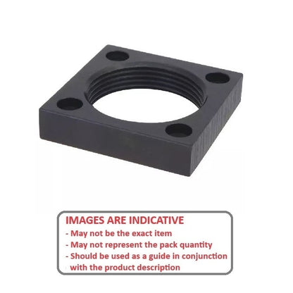 Mounting Blocks    3/4-16 x 50.8 x 38.1 mm  - for Shock Absorbers - ACE  (Pack of 1)