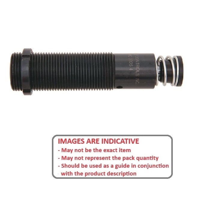 Full Threaded Shock Absorber   23.11 mm - 1.3/8-12 x 138.18 mm  - Low Velocity Adjustable - ACE  (Pack of 1)