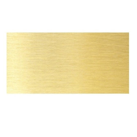 Shim and Foil    0.254 x 152.4 x 304.8 mm  - Sheet Brass 70-30 - MBA  (Pack of 1)