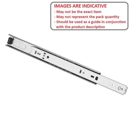 Drawer Slide  400.05 x 280.67 x 34 kg  - Light Duty Lever Disconnect - MBA  (Pack of 1)