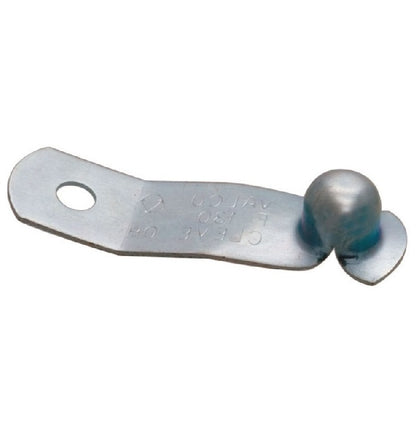 Flat Type Snap Button    6.35 mm  - Snap Spring Steel - Flat Type - MBA  (Pack of 1)