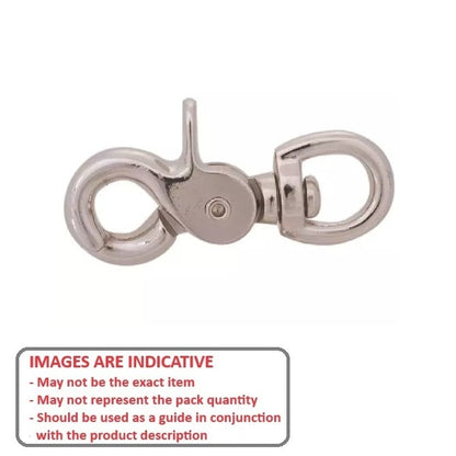 Swivel Trigger Snap   12.7 x 63.500 x 9.525 mm  - - - MBA  (Pack of 1)