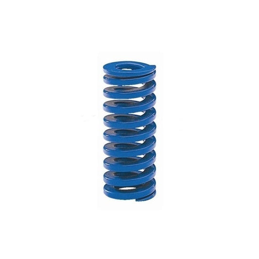 Die Spring    9.525 x 4.763 x 31.75 mm  -  Chrome Silicon - Blue - Medium Duty - MBA  (Pack of 1)