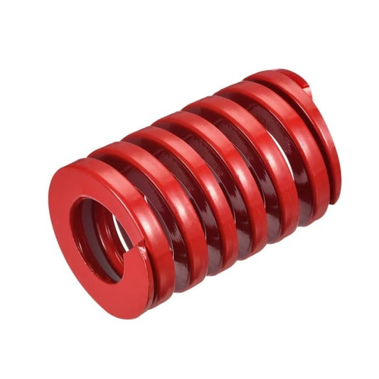 Die Spring   19.05 x 9.525 x 88.9 mm  -  Chrome Silicon - Red - Medium Heavy Duty - MBA  (Pack of 1)