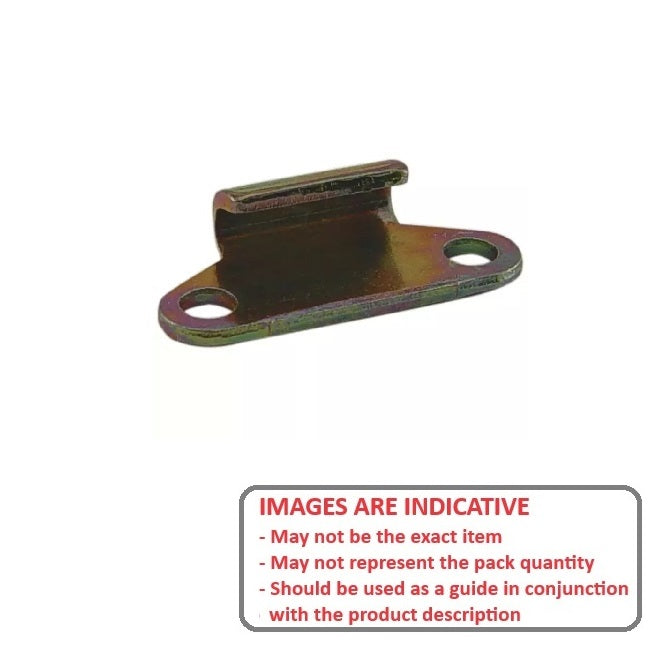 Toggle Latch Strike    C x 13.716  - Steel - MBA  (Pack of 1)