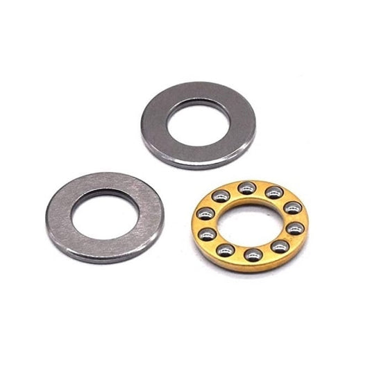 Thrust Bearing    2 x 6 x 3 mm  - 3 Piece Flat Washer Type Chrome Steel - MBA  (Pack of 1)
