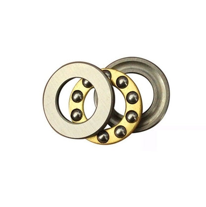 Thrust Bearing    7 x 13 x 4.5 mm  - 3 Piece Grooved Washer Type Chrome Steel - Brass Retainer - MBA  (Pack of 1)