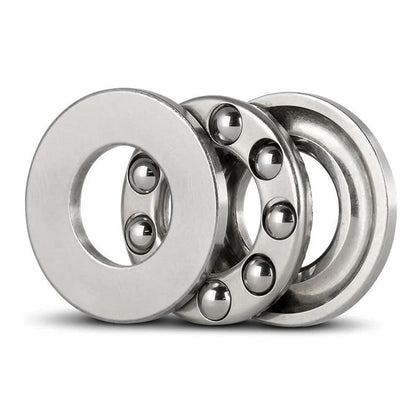 Thrust Bearing    8 x 16 x 5 mm  - 3 Piece Grooved Washer Type Chrome Steel - MBA  (Pack of 1)