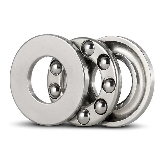 Thrust Bearing    7 x 13 x 4.5 mm  - 3 Piece Grooved Washer Type Chrome Steel - MBA  (Pack of 50)