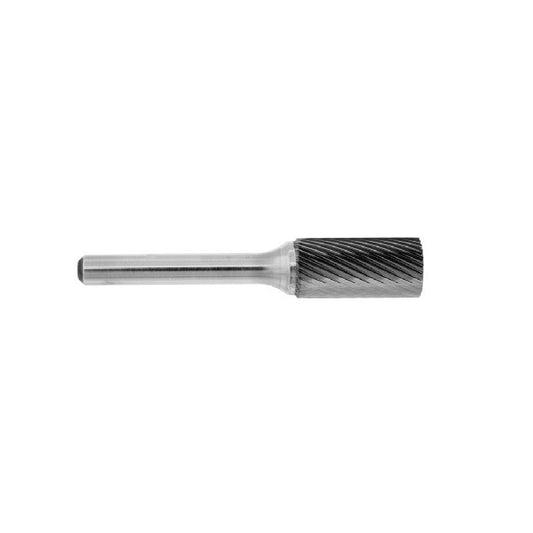 Rotary Files Tool   11.11 x 25.4 x 6.35 mm  - Double Cut Cylindrical - 6.35mm Shank - MBA  (Pack of 1)