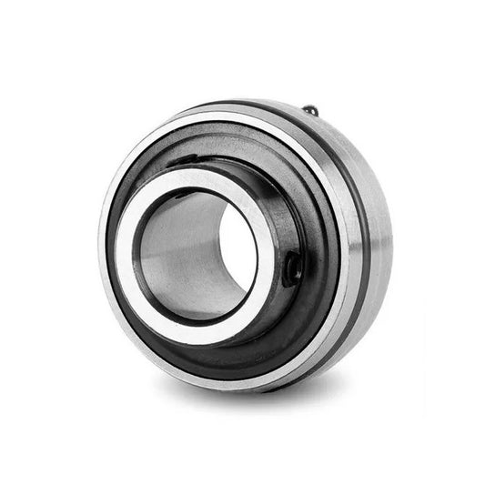 Bearing for Cast Iron Housing   25 x 52 x 34 mm  - Insert Chrome Steel - Spherical OD with Grease Groove - MBA  (Pack of 1)