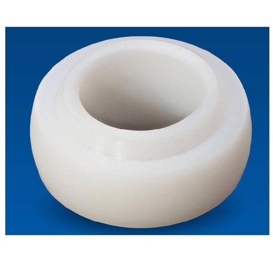 Cuscinetto in plastica 25,4 x 52 x 18 mm solido - Inserto per alloggiamenti in plastica Acetale solido - DE sferico - MBA (confezione da 5)