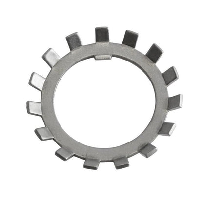 Rondella di bloccaggio 35 x 55,56 x 1,7 con 15 linguette - Linguetta per dadi in acciaio per molle - Piegata verso l'interno - 15 linguette - MBA (confezione da 1)