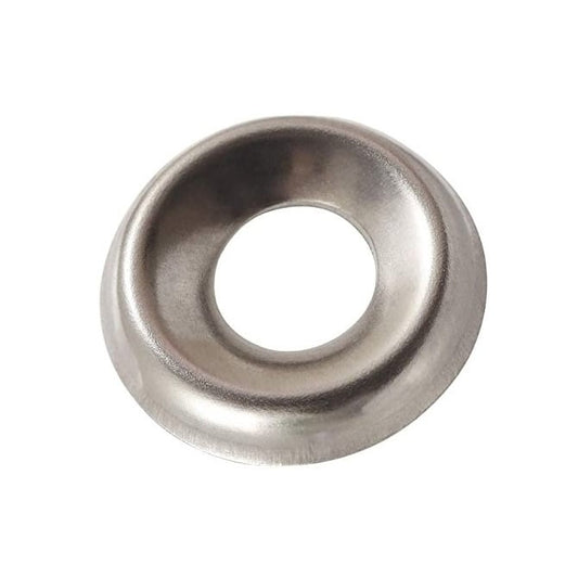 Cup Washer    5 x 10 x 3 mm  -  Aluminium - MBA  (Pack of 9)