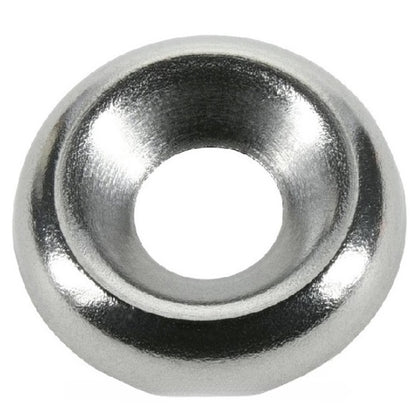 Cup Washer    6 x 15.10 x 2.8 mm  -  Stainless 303-304 - 18-8 - A2 - MBA  (Pack of 10)